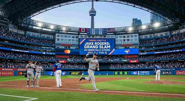 Toronto Blue Jays vs Detroit Tigers Match Player Stats