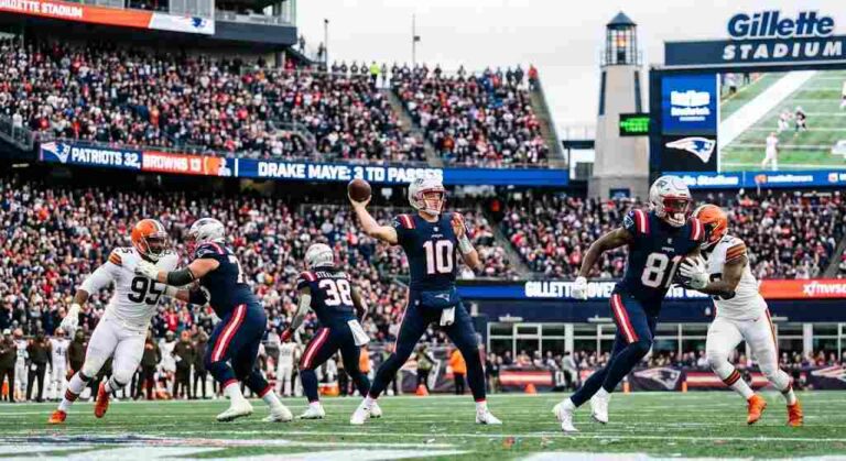 Cleveland Browns vs New England Patriots Match Player Stats