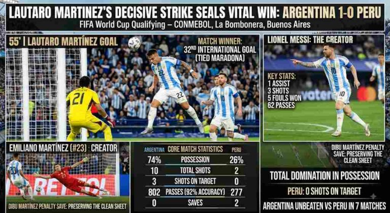 Argentina National Football Team vs Peru National Football Team Stats