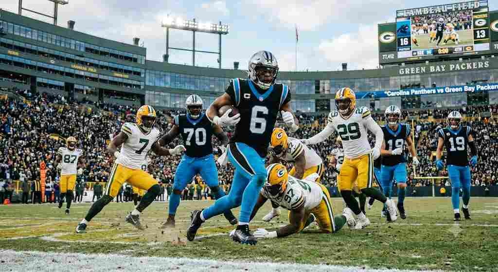 Carolina Panthers vs Green Bay Packers Match Player Stats
