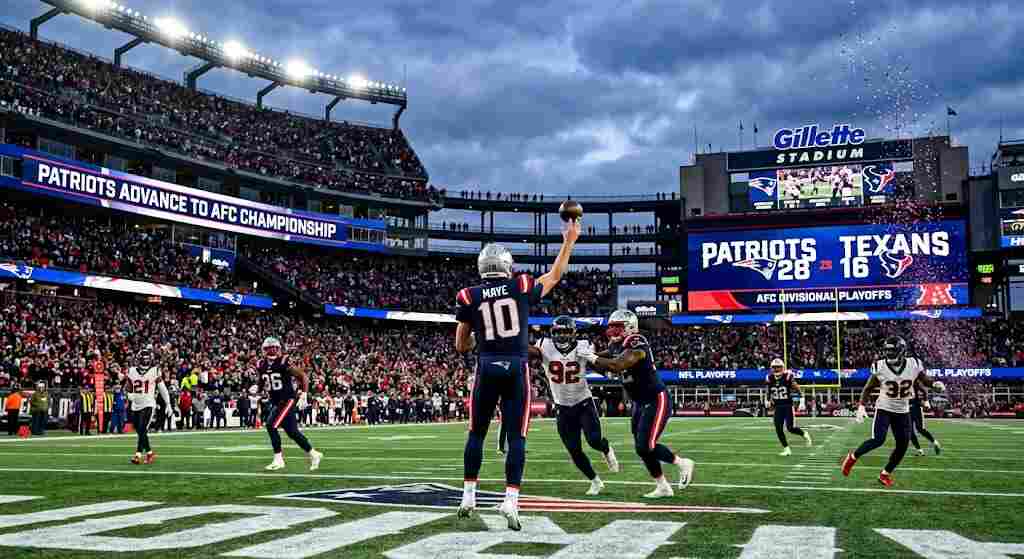 New England Patriots vs Texans Match Player Stats