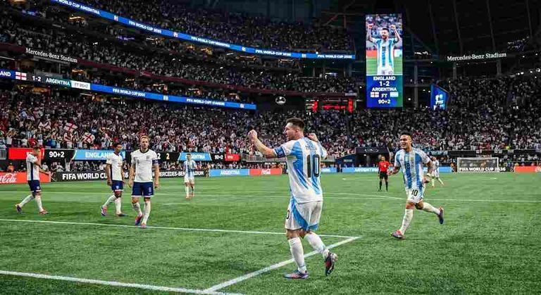England National Football Team vs Argentina National Football Team Lineups