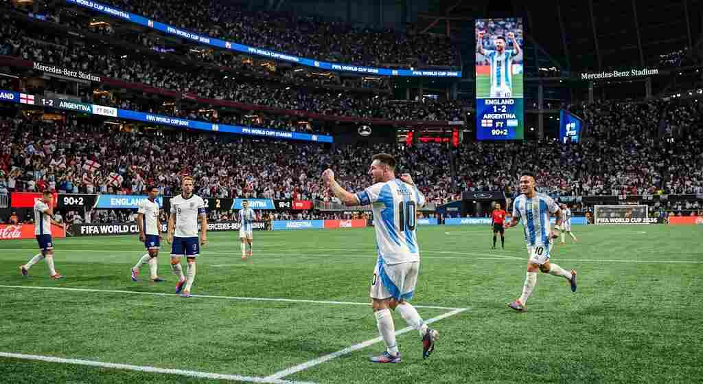 England National Football Team vs Argentina National Football Team Lineups