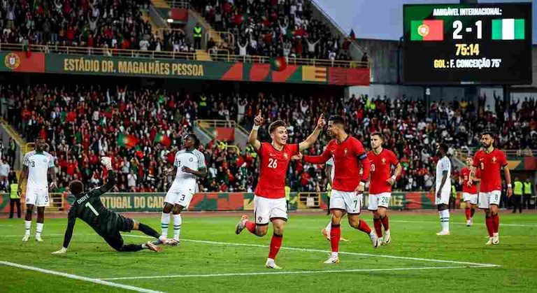 Portugal National Football Team vs Nigeria National Football Team Lineups