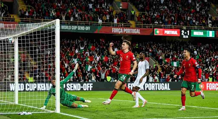 Portugal National Football Team vs Nigeria National Football Team Lineups